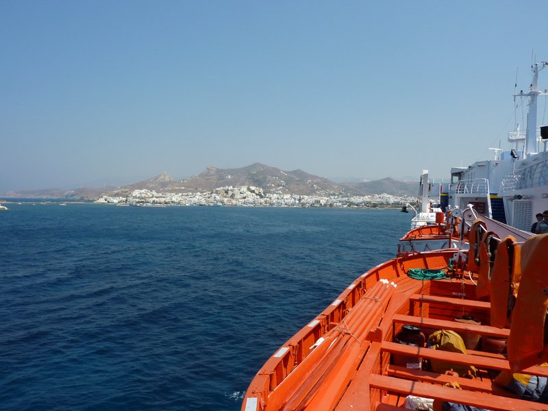 Naxos vue de la mer