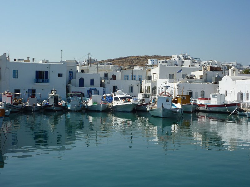 Bateaux de pêche à Paros
