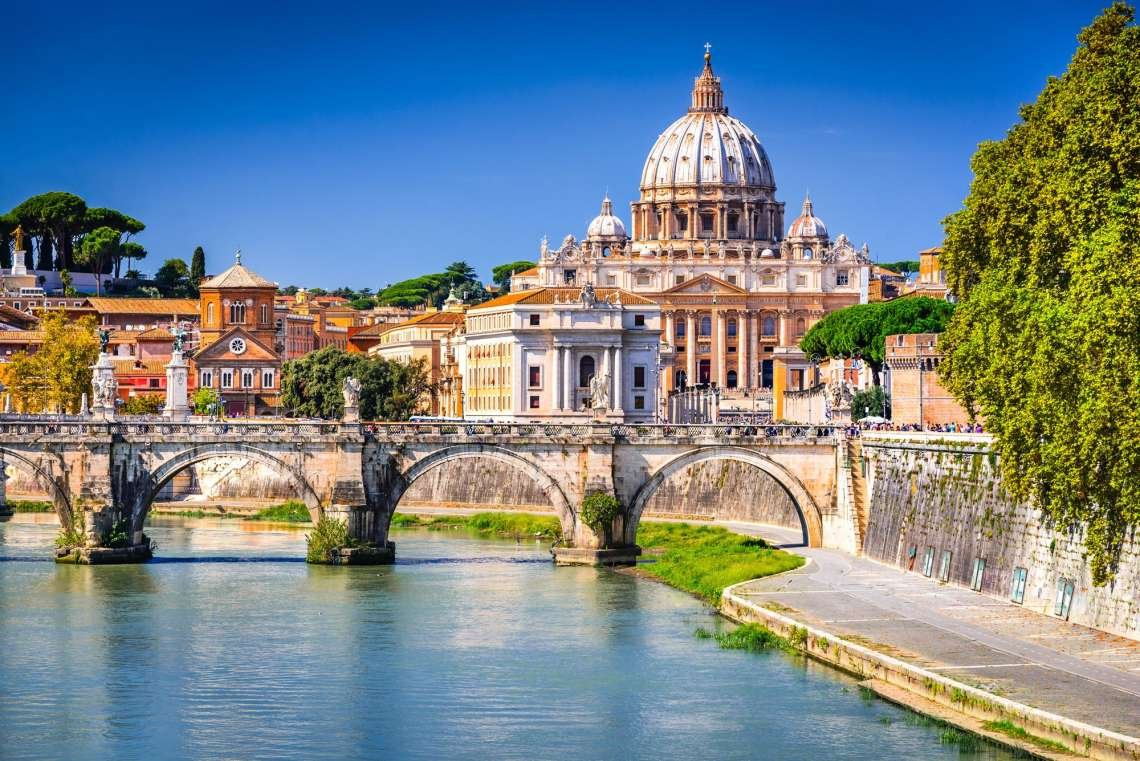 Que voir à Rome ? - Vue depuis un pont
