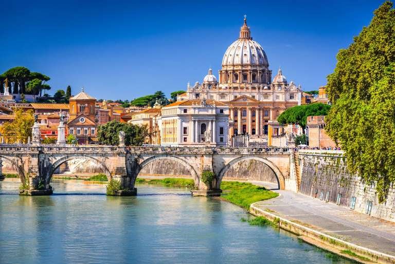 Que voir à Rome ? - Vue depuis un pont