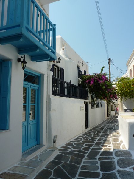 Perdez vous dans les ruelles typiques de Mykonos