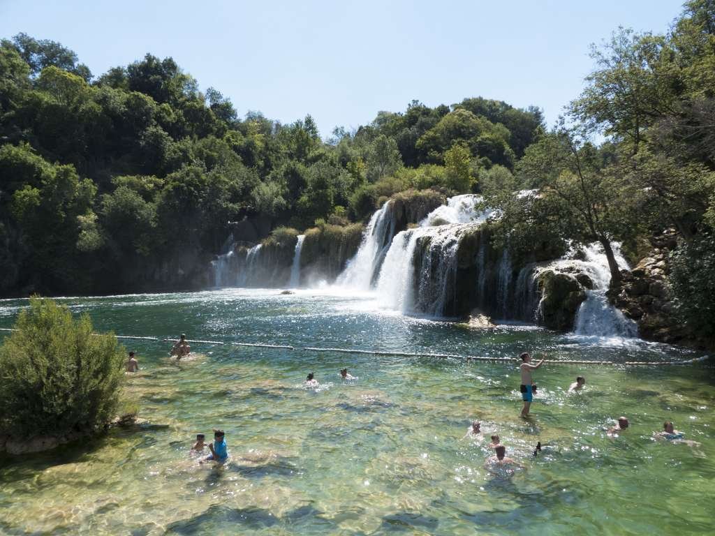 Chutes de Krka en Croatie