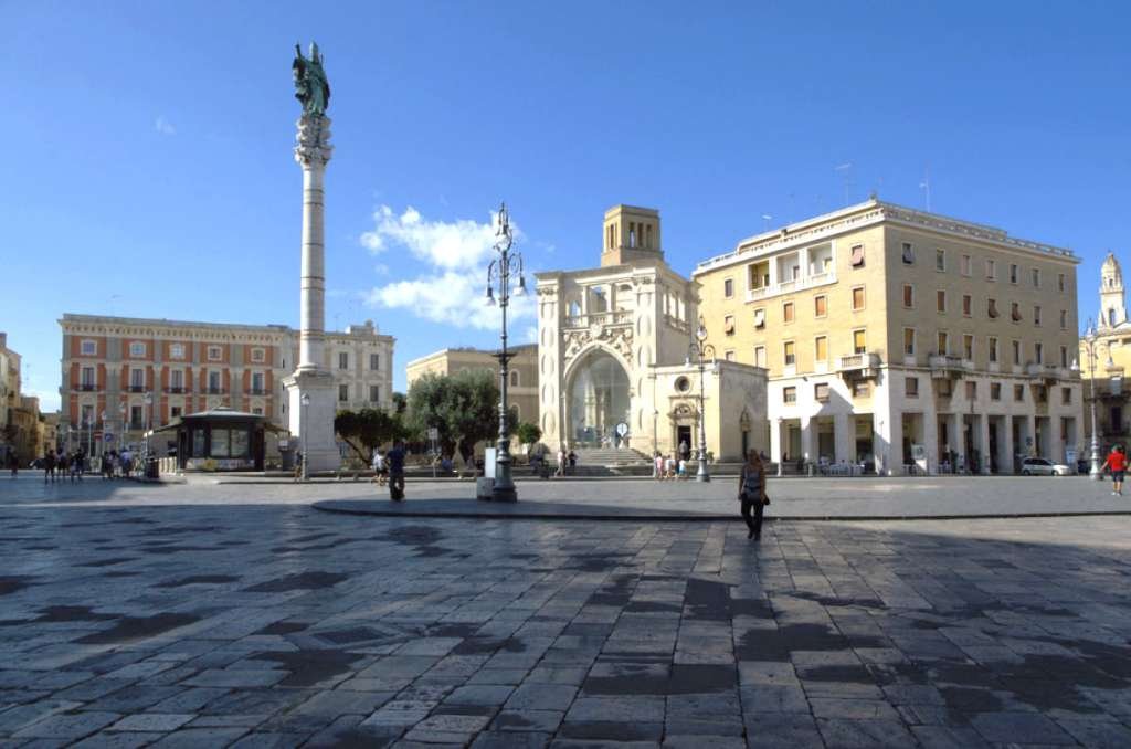 Piazza Sant’Oronzo à Lecce