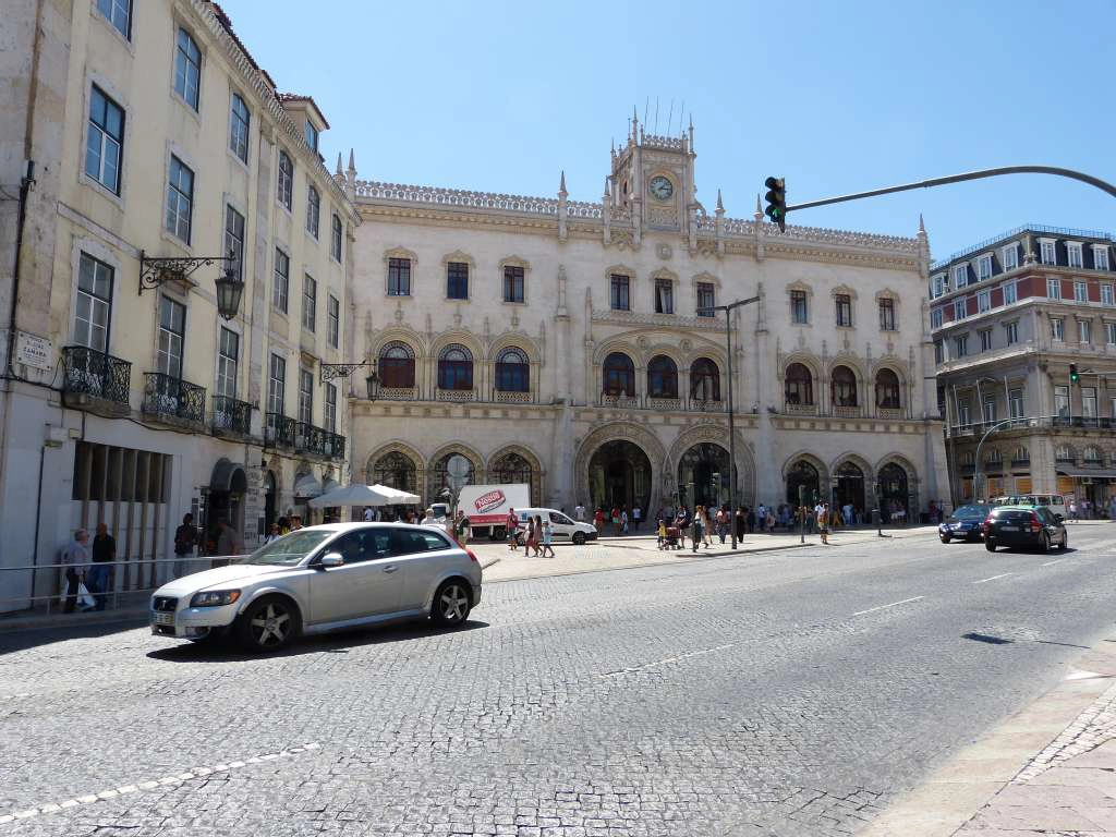 Gare de Rossio à Lisbonne