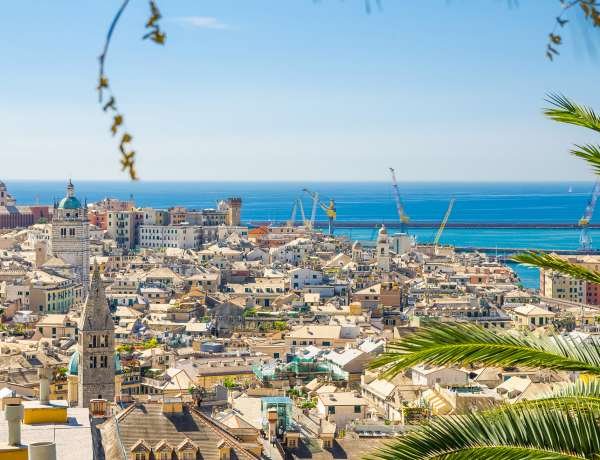 Visiter Gênes en 3 jours : Gênes vue de haut