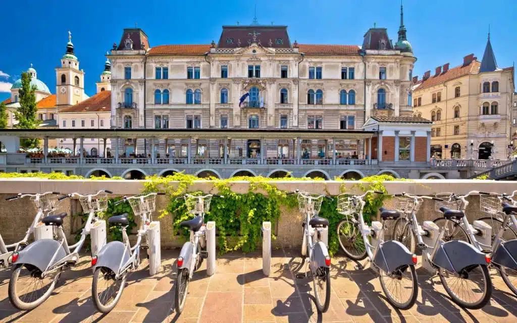 Que faire à Ljubljana : bâtiment de la ville
