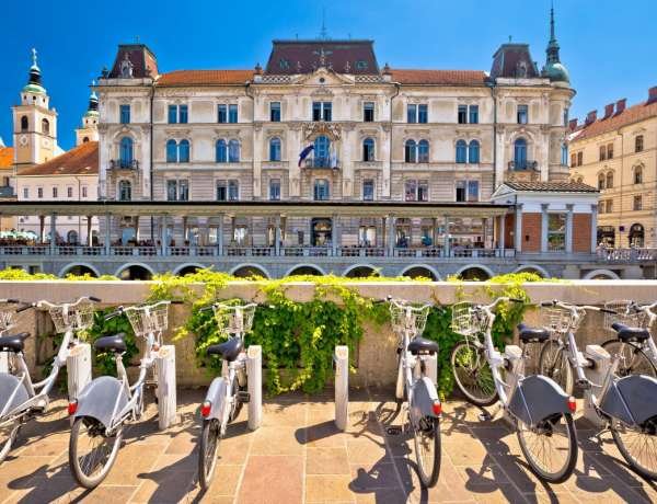 Que faire à Ljubljana : bâtiment de la ville