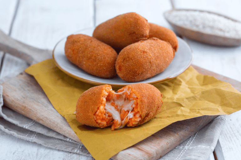 Suppli, street food Rome