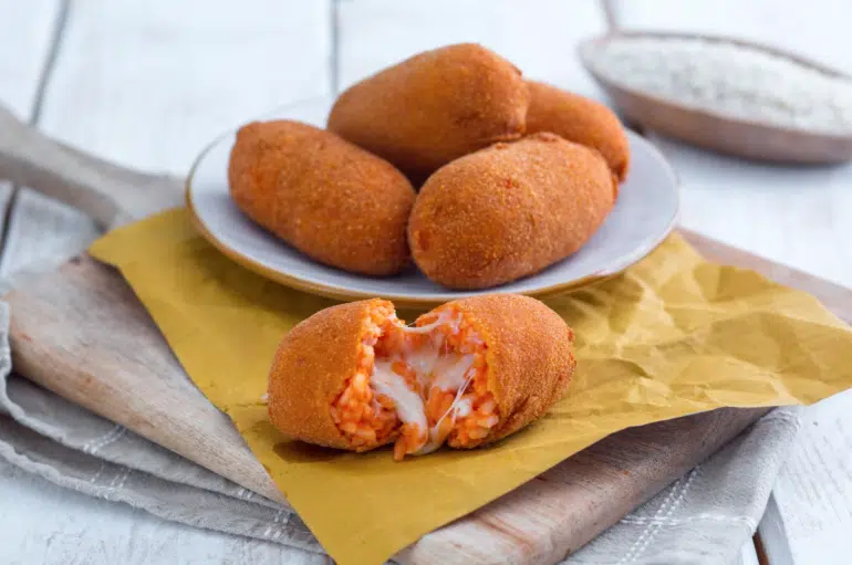 Suppli, street food Rome