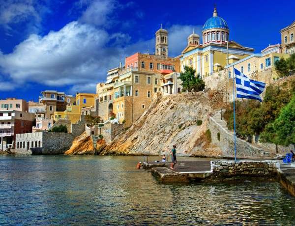 Ile de Syros dans les Cyclades